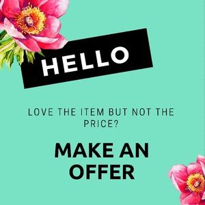 Reasonable offers please 🙃